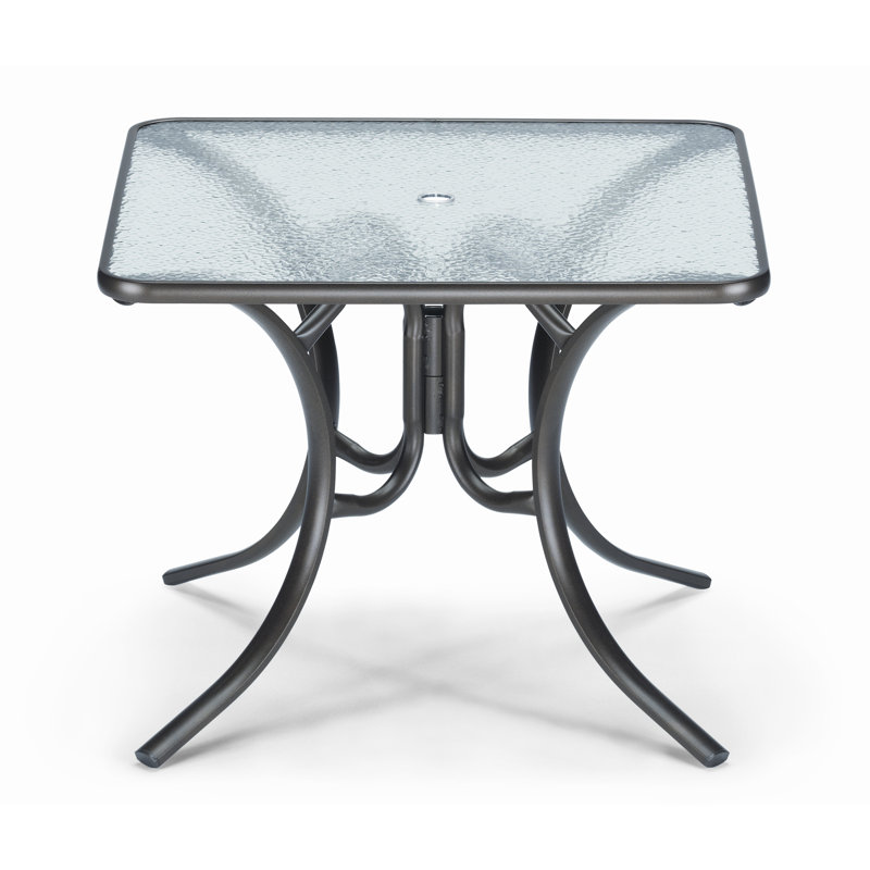 Telescope Casual 36'' Square Glass Top Dining Height Table Wayfair